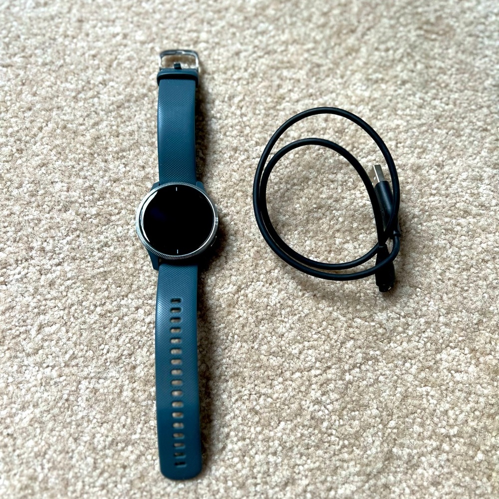 Garmin Smartwatch with Blue Band